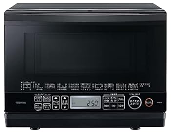 東芝 スチーム オーブンレンジ 石窯ドーム 26L ER-VD70(K) ブラック フラットテーブル(中古品)