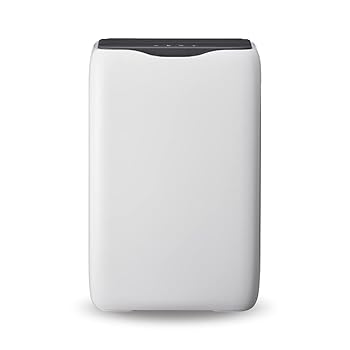 ドウシシャ 空気清浄機 イオナイザ搭載 菌 ウィルス カビ ニオイホコリ アレルギー 花粉対策 ホワイト ピエリア(中古品)