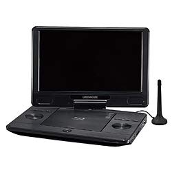 GREEN HOUSE(グリーンハウス) TV内蔵ポータブルブルーレイプレーヤー ブラック GH-PBD11BTC-BK ［11.6V型 /フル (中古:未使用・未開封)