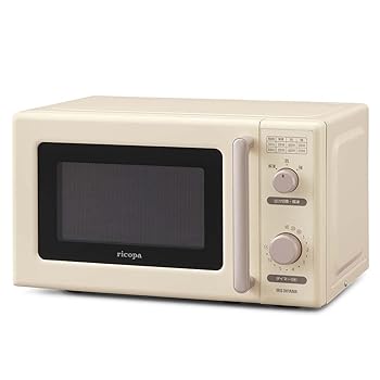 アイリスオーヤマ 電子レンジ 17L IMB-RT17-WC 単機能 ターンテーブル ヘルツフリー 全国対応 レトロ ricopa 650(中古品)