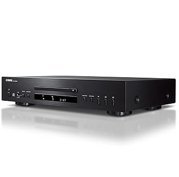 YAMAHA CDプレーヤー エントリーモデル ブラック CD-S303(B)(中古品)