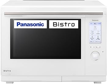 パナソニック オーブンレンジ スチーム ビストロ 最高峰モデル 30L 2段 64眼スピードセンサー 時短料理 スマホ連(中古:非常に良い)
