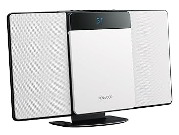 JVCケンウッド KENWOOD LCA-10-W コンパクトCDコンポ Bluetooth対応 ラジオ(ワイドFM) USB再生(中古:未使用・未開封)