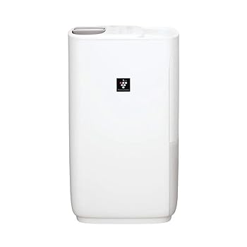 シャープ ハイブリッド式 加湿器 HV-S55-W どっちも給水 レギュラータイプ プラズマクラスター Ag+イオン タンク(中古品)