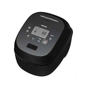 東芝 RC-10RWA-K(グランブラック) 炎匠炊き 真空IH炊飯器 5.5合(中古品)