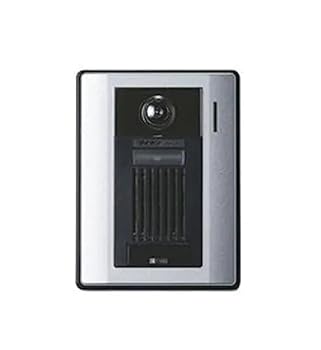 アイホン 玄関子機 カメラ付き ワイド ( 左右 約170° ) ズーム IPX3相当 防雨形 壁付け JH-DA(中古品)