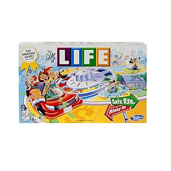 Hasbro Gaming LIFE 海外直輸入 ゲーム 正規品 (英語版)(中古:未使用・未開封)
