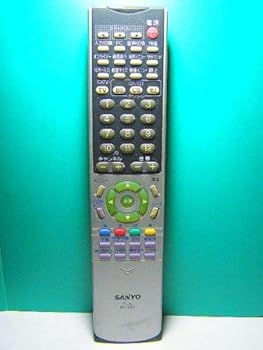 三洋電機 テレビリモコン RC-483(中古:未使用・未開封)