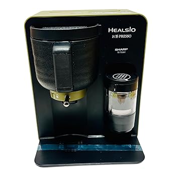 シャープ ヘルシオ(HEALSIO) お茶プレッソ 湯ざまし機能付き グリーン TE-TS56V-G(中古:未使用・未開封)