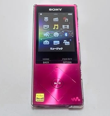 SONY ウォークマン A20シリーズ 16GB ハイレゾ音源対応 2015年モデル ボルドーピンク NW-A25 PM(中古品)