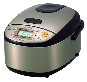 Zojirushi NS-LHC05XT Micom Rice Cooker & Warmer, Stainless Dark Brown by Zojirushi(中古:未使用・未開封)