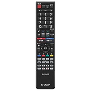 SHARP(シャープ) 純正テレビ用リモコン　RRMCGD162WJSA【部品番号：0106380480】(中古:未使用・未開封)