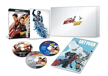 アントマン&ワスプ 4K UHD MovieNEXプレミアムBOX(数量限定) [4K ULTRA HD+3D+Blu-ray+デジタルコピー+MovieNEX (中古:未使用・未開封)