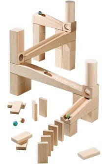Haba(ハバ) 組立クーゲルバーン スターター セット 1128 積み木 玉の道 Kug(中古品)