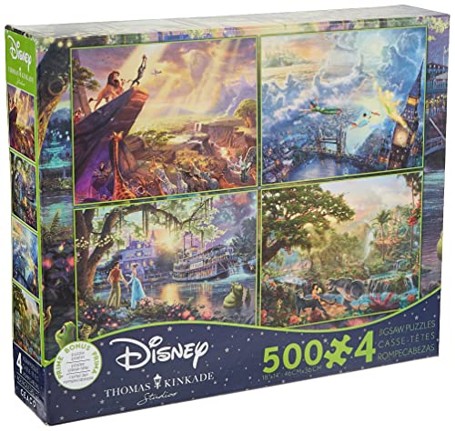 Disney(ﾃﾞｨｽﾞﾆｰ) ｸﾗｼｯｸﾊﾟｽﾞﾙｾｯﾄ　500ﾋﾟｰｽ×4　【ﾗｲｵﾝｷﾝｸﾞ】【ﾃｨﾝｶｰﾍﾞﾙとﾋﾟｰ(中古品)の通販は