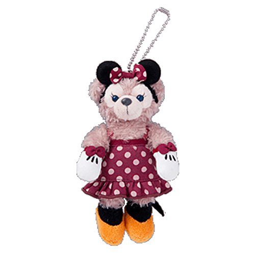 送料無料，格安 中古品 ディズニー ミッキー ミニー ぬいぐるみバッジ