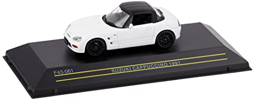 FIRST:43 1/43 スズキ カプチーノ クローズド 1991 ホワイト 完成品(中古品)の通販は 5,629円