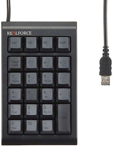 東プレ テンキー REALFORCE23UB USB 有線接続 静電容量無接点方式 ケーブル(中古品)｜au PAY マーケット