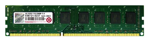 Transcend デスクトップPC用メモリ PC3-10600 DDR3 1333 4GB 1.5V 240pin D(中古品)の通販は