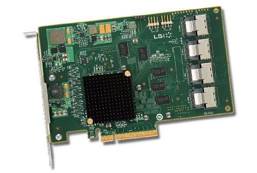 LSIロジック LSI00244 / PCIEx8(2.0) SATA/SAS6Gb/s 内部16ポートHBA LSI S(中古品)の通販は