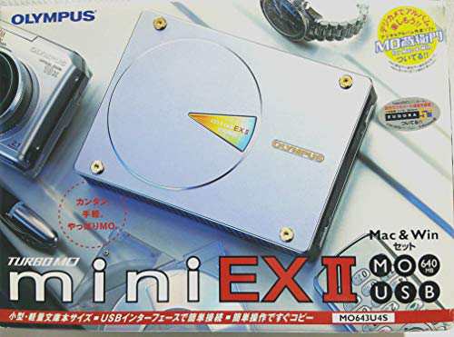 オリンパスUSB対応MOドライブ640MB TURBO MO mini EX II MO643U4S(中古品)