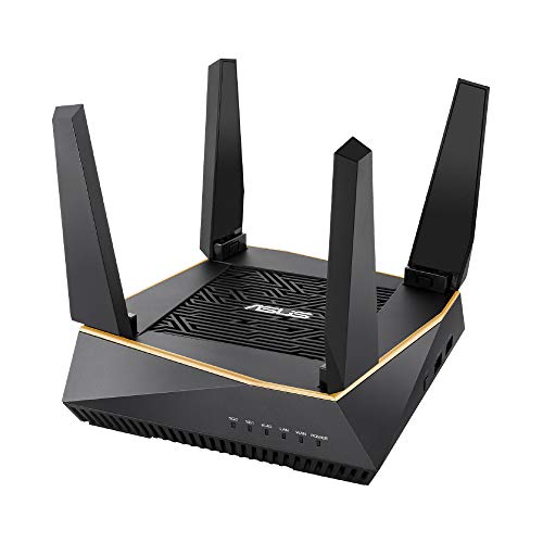 ASUS 旧モデル ASUS WiFi 無線 ルーターRT-AX92U 【 メッシュ機能付 】【3階建 / 4LDK(中古品)の通販は
