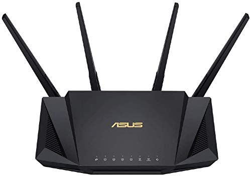 ASUS WiFi 無線 ルーター WiFi6 2402+574Mbps v6プラス対応デュアルバンド RT-AX3000(中古品)の通販は