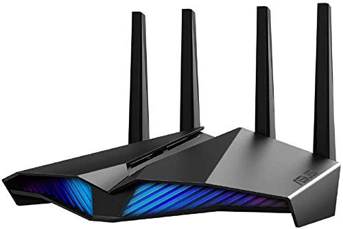 ASUS WiFi 無線 ルーター WiFi6 4804+574Mbps v6プラス対応デュアルバンドゲーミング (中古品)の通販は