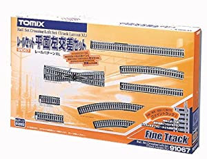 トミーテック TOMIX Nゲージ [91067] レールセット平面左交差セット XLパターン(中古品)の通販は 16,183円