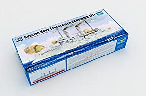 トランペッター 1/350 ロシア海軍 戦艦 ツェサレーヴィチ 1917 プラモデル(中古品)の通販は 24,762円