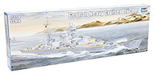 トランペッター 1/350 ドイツ海軍 重巡洋艦 ブリュッヒャー プラモデル(中古品)