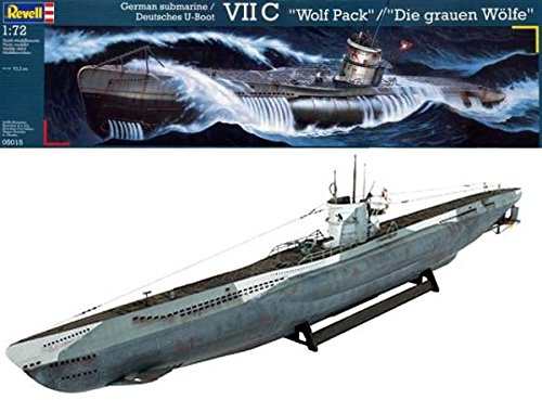 Revell (ドイツレベル) ドイツ潜水艦 1/72 U-Boat(Ｕ-ボート) Type VIIc ”Wolf Pack((中古品)｜au PAY  マーケット