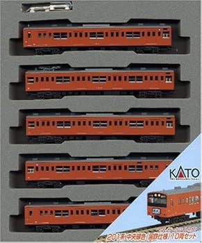 KATO Nゲージ 201系 中央線色 国鉄仕様 10両セット 10-230 鉄道模型 電車(中古品)