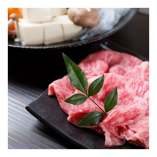 滋賀 「徳志満」 近江牛すきやき 600g (モモ・バラ)