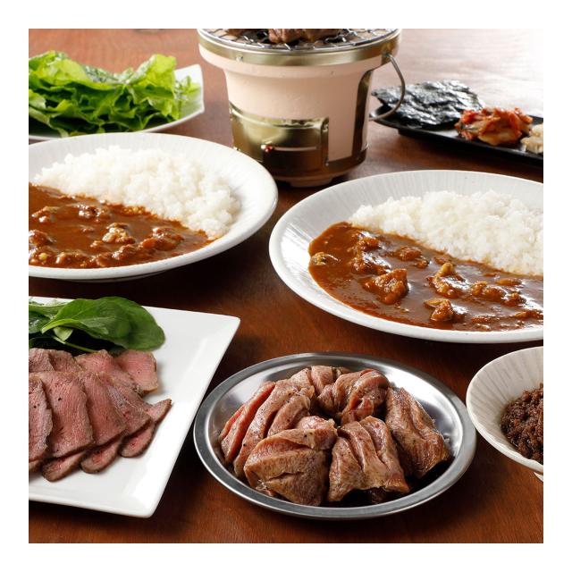 東京・新宿 「焼肉ヒロミヤ+」 バラエティセット 4種