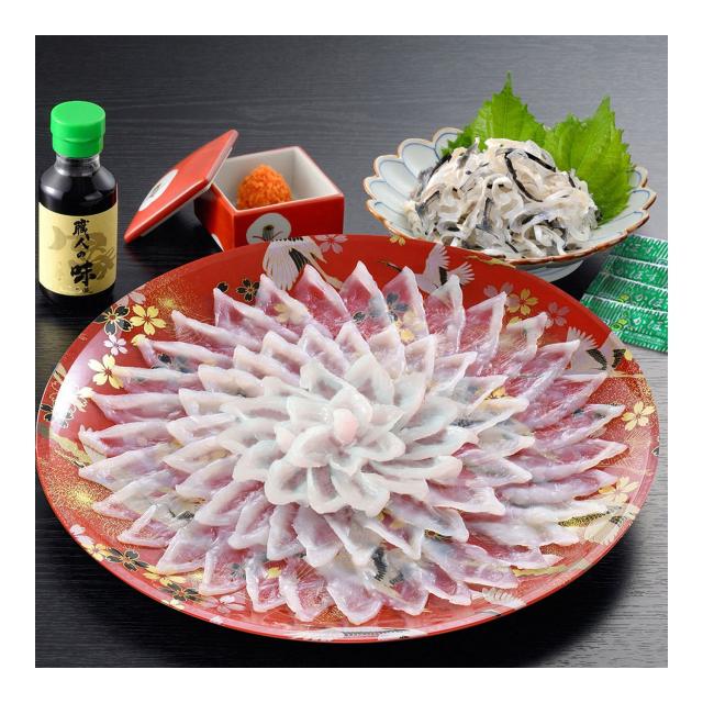 「関とら本店」 とらふく刺身セット （とらふぐ刺身135g、とらふぐ皮60g） / ふく ふぐ フグ てっさ 送料無料