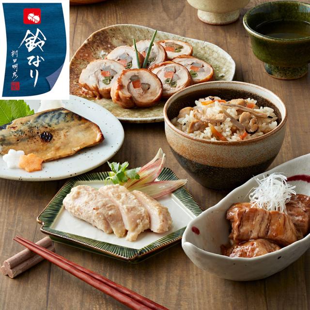 東京 新宿荒木町 日本料理 「鈴なり」 本格惣菜セット （鶏五目、豚の角煮、鶏の八幡巻、鶏の西京焼、さばの西京焼）_1