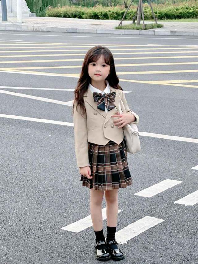 女の子フォーマルスカートセット 卒業式 入学式 165cm ブレザー 小学生