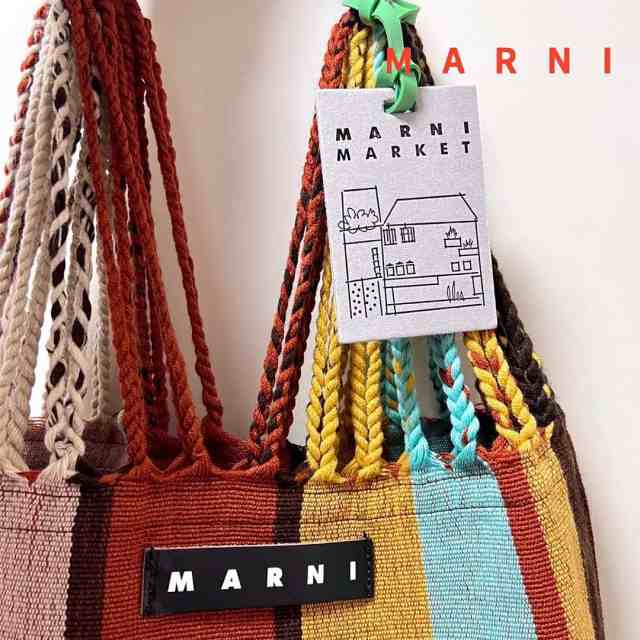 送料無料[並行輸入品] トートバッグ MARNI FLOWER CAFE マルニ