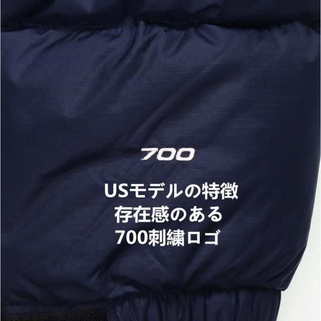 ノースフェイス THE NORTH FACE 1996 ダウン ジャケット 700刺繍ロゴ