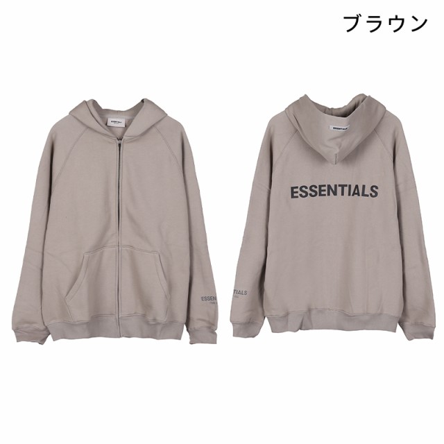 新品 FEAR OF GOD ESSENTIALS 送料無料 パーカー メンズ