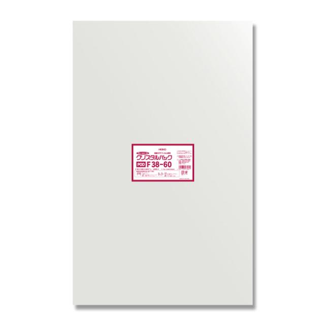 OPPクリスタルパック　F38-60 フレームシール 500枚の通販は 10,406円