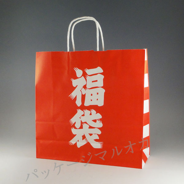 【直送／代引不可】手提げ紙袋　福袋 3才 3000枚