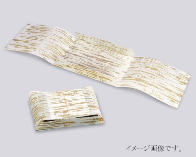 【直送／代引不可】紙折 No.27 竹柄 紙の簡易折箱 60×210 8000枚の通販はその他ラッピング用品