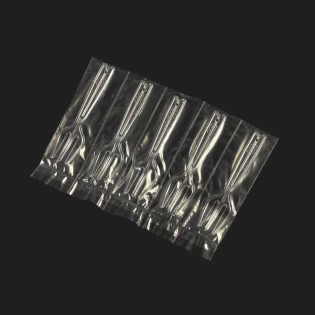 クリアフォｰク ＃70 透明5連 透明フォーク 10000本の通販は 34,073円