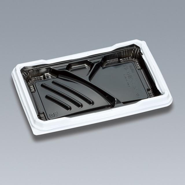 【直送／代引不可】たかつき膳23-15-4H 白内黒 2700枚の通販は