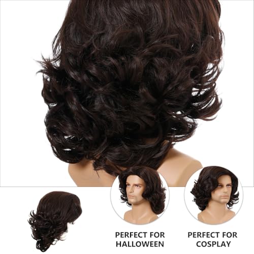 かつら かつら 男性用 カーリー かつら 前髪付き カーリー 人間 髪 かつら 男 おだんご かつら メンズ ヘア ピース 男 ヘアピース カーリー かつら 男性用 合成 かつら かつら 男性用 カーリー かつら 前髪付き カーリー 人間 髪