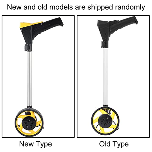 ロードメジャー 距離測定器 ウォーキングメジャー ロードカウンター 折り畳み可能 0〜99999.9M 小型車輪 大画面 精密測定 道路 舗装 土地 建築 大工 工業