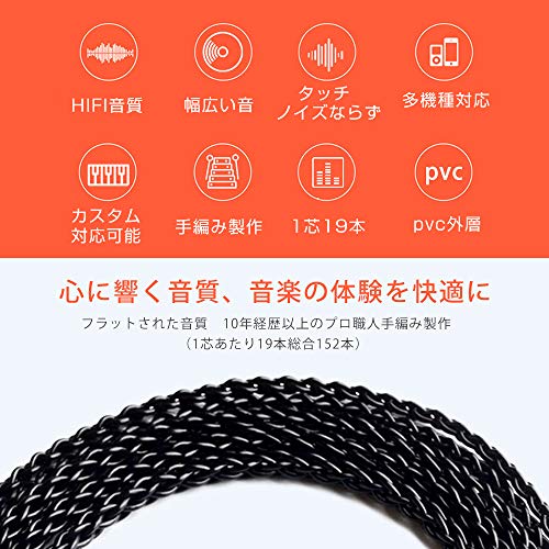 hd650 HD660s リケーブル 4.4mmバランス 16芯銀メッキ銅線