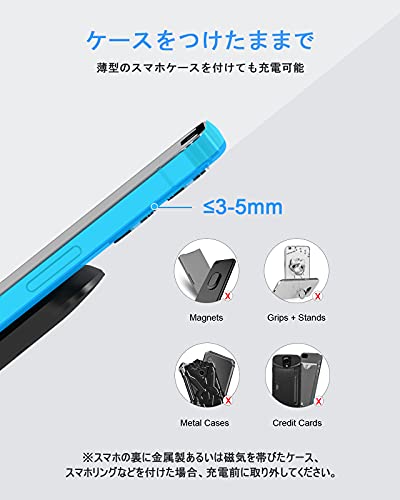 ワイヤレス充電器 2台セット Qi急速 充電スタンド 置くだけ充電器 最大15W出力 iPhone 16 / 15 / 14 / 13 / 12 (Pro / Pro Max / Mini) SE第三世代 / 11Pro / Xs (Max) / XR / 8(Plus) Galaxy S25 / S24 / S23 / S22(Ultra) / S21 / S20 Xperiaなど 全機種対 ...
